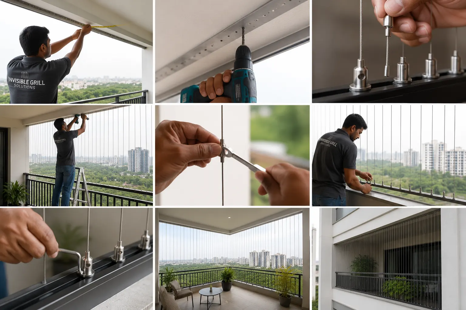   Invisible Grill Nets 